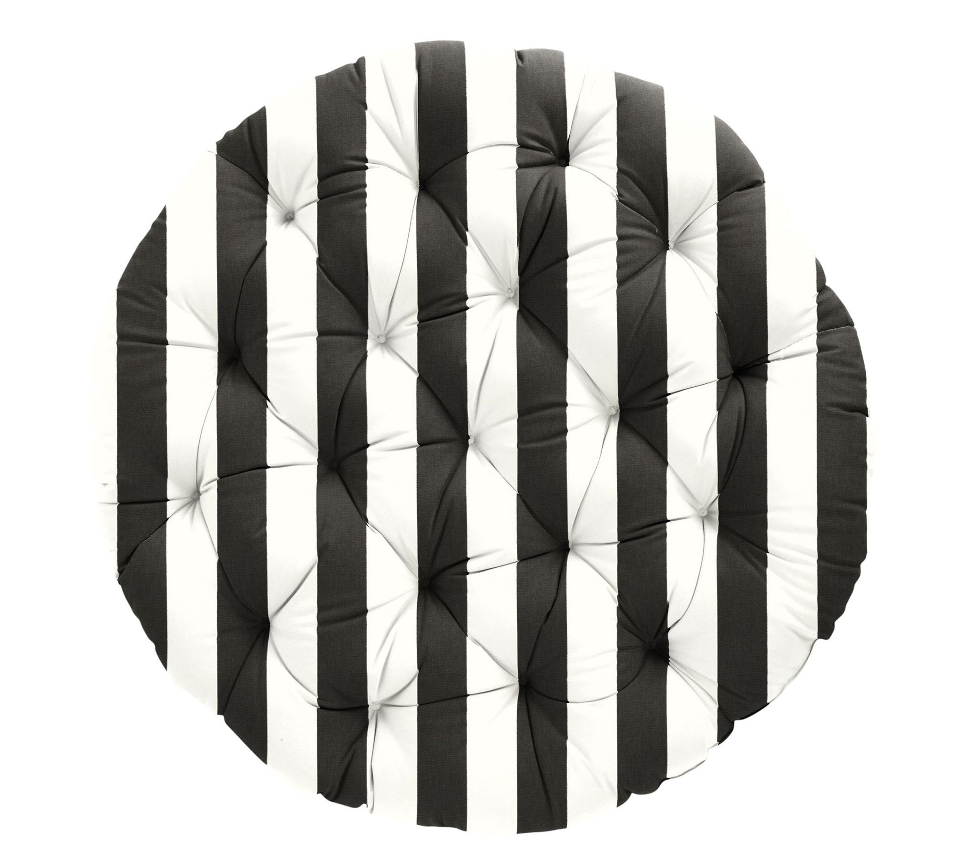 Indoor/Outdoor Sunbrella Cabana Stripe Papasan Cushion