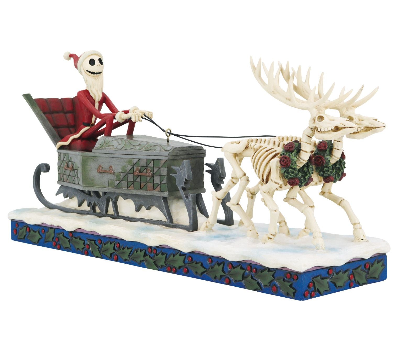 Disney Traditions Jack Skeleton Sleigh Figurine