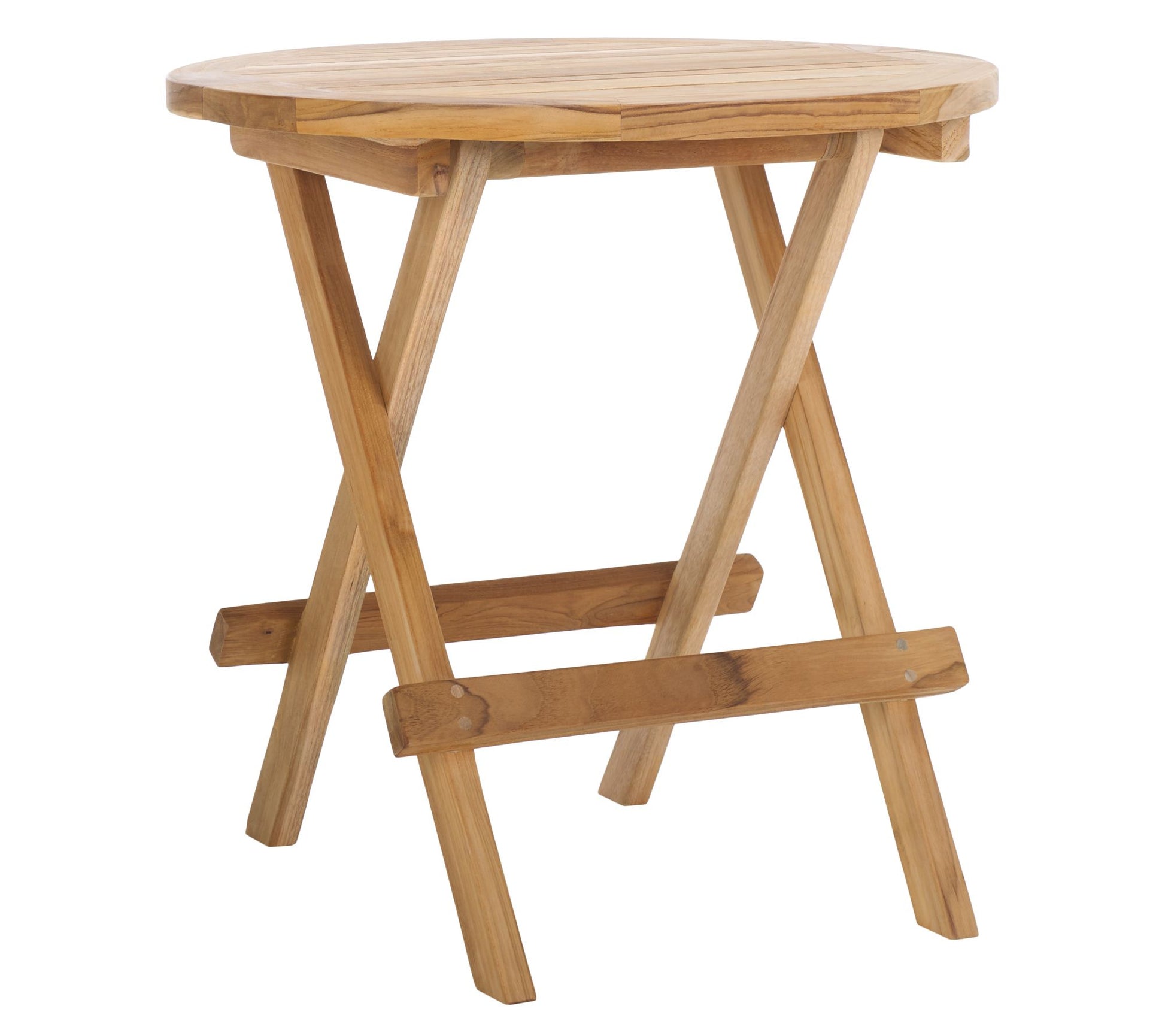 Rory Teak Folding Round Table by Valerie