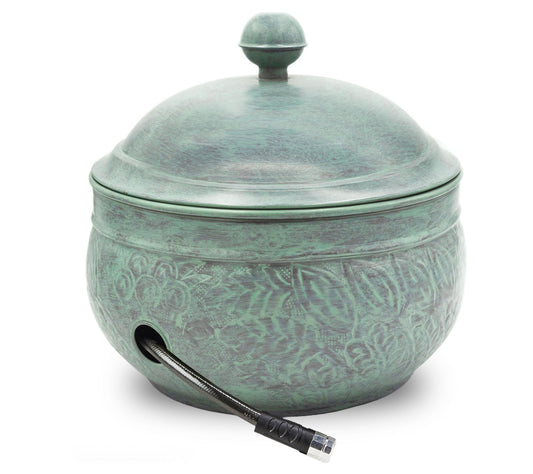 Key West Hose Pot with Lid - Blue Verde by Good Directions