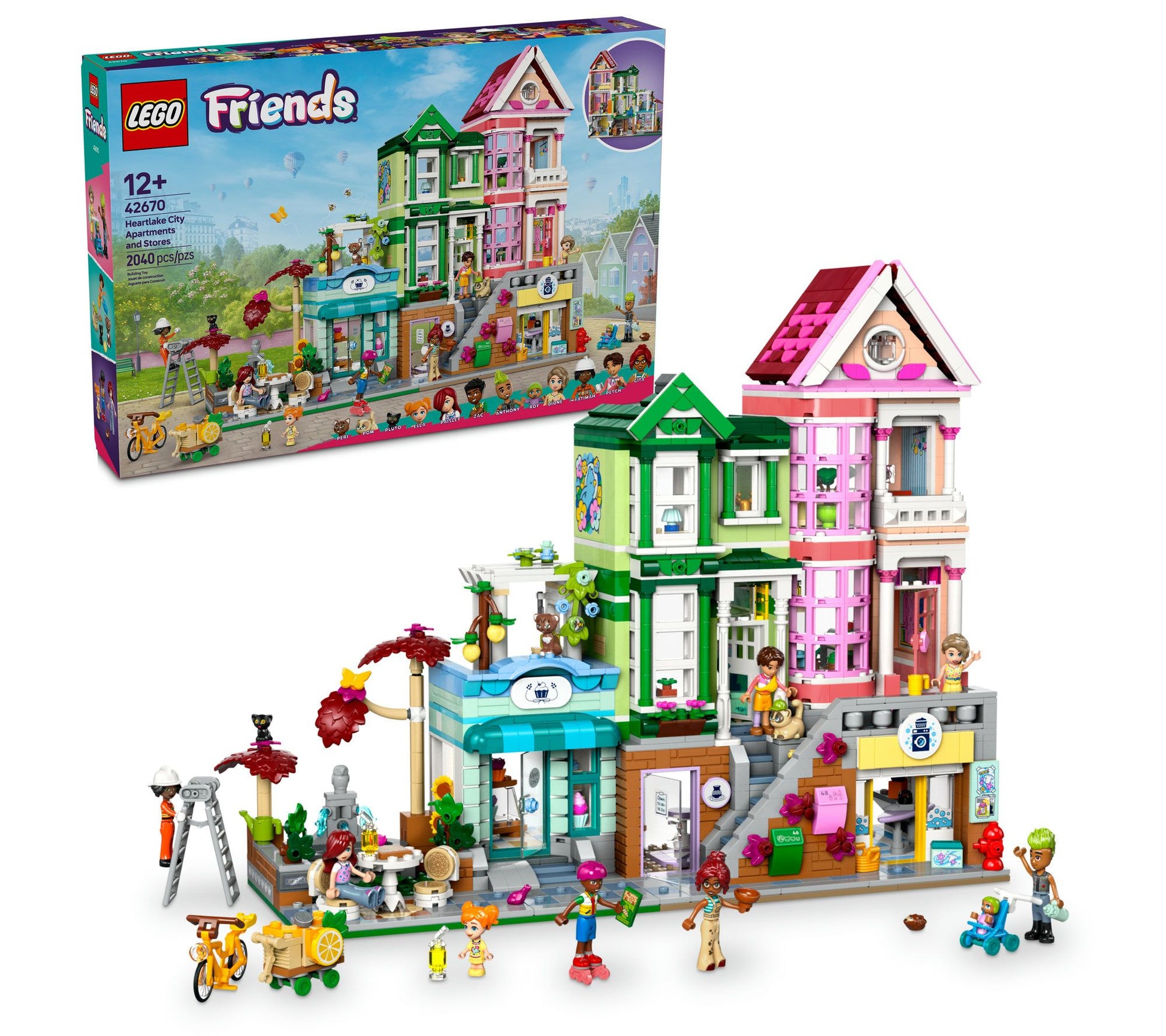 LEGO Friends Heartlake City Apartments and Stores 42670